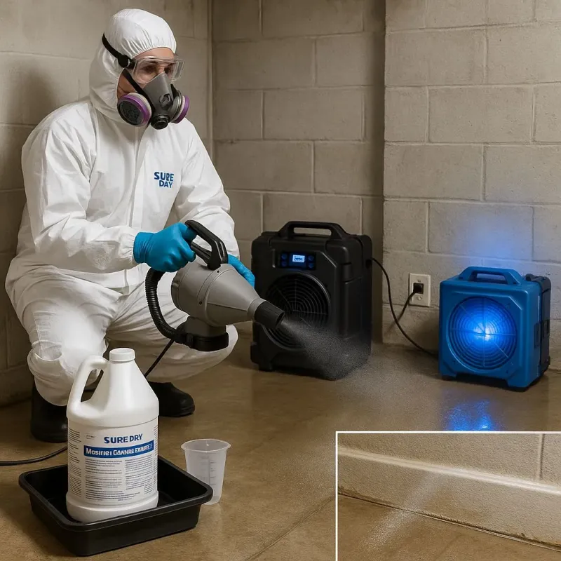 Sanitization and Odor Removal process in Lynwood, CA