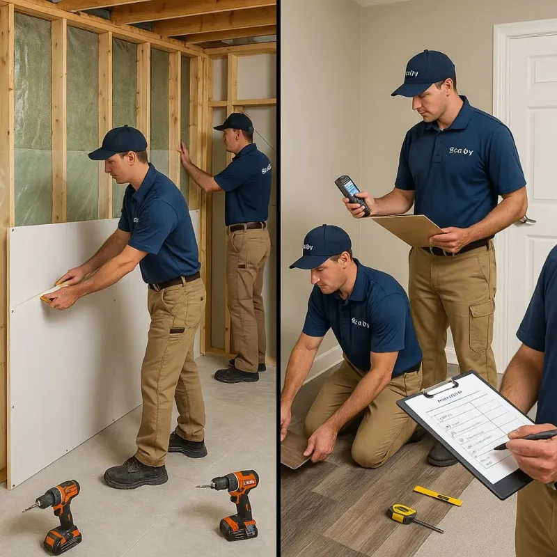 Repairs and Reconstruction process in Lynwood, CA